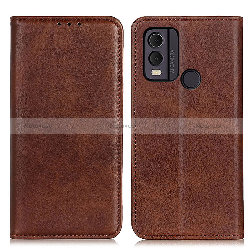 Leather Case Stands Flip Cover Holder A02D for Nokia C22