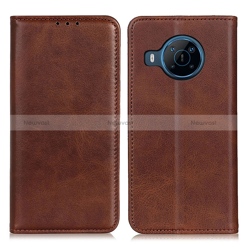 Leather Case Stands Flip Cover Holder A02D for Nokia X100 5G