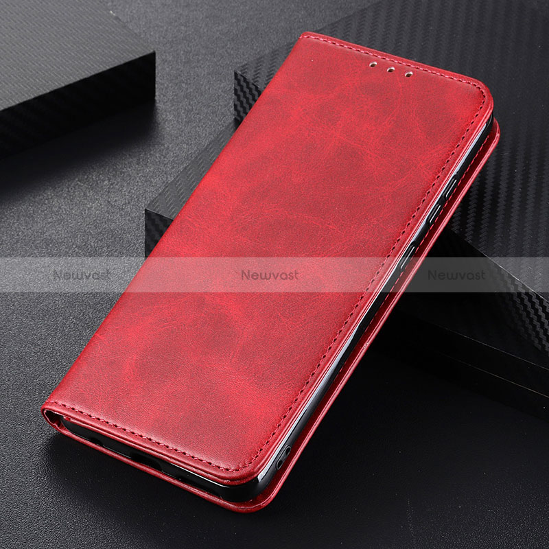 Leather Case Stands Flip Cover Holder A02D for OnePlus 9 5G