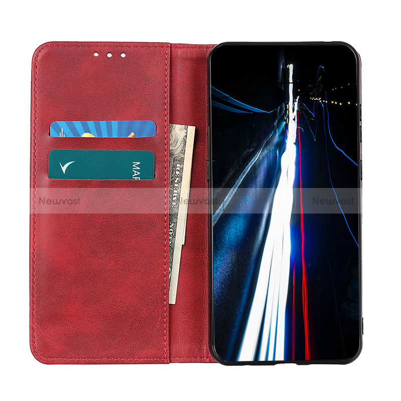 Leather Case Stands Flip Cover Holder A02D for OnePlus 9 5G