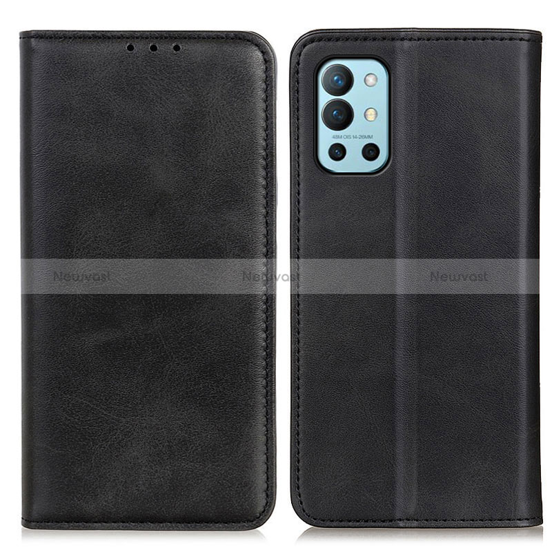 Leather Case Stands Flip Cover Holder A02D for OnePlus 9R 5G