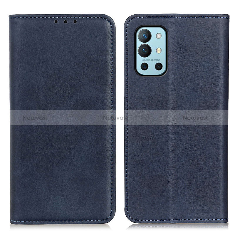 Leather Case Stands Flip Cover Holder A02D for OnePlus 9R 5G