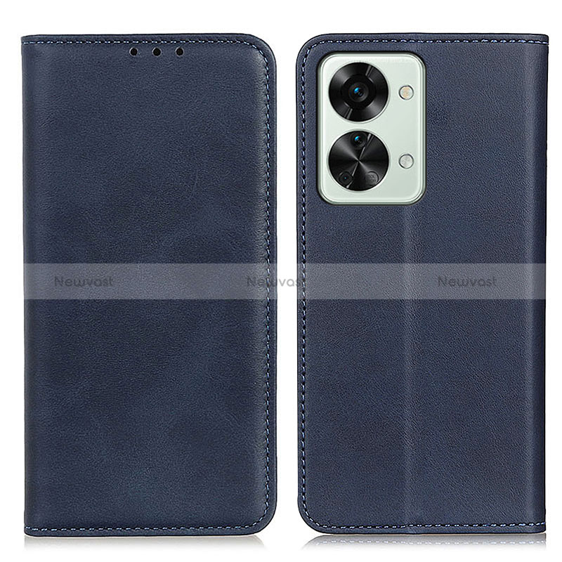 Leather Case Stands Flip Cover Holder A02D for OnePlus Nord 2T 5G