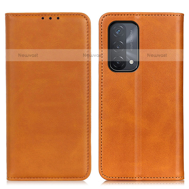 Leather Case Stands Flip Cover Holder A02D for OnePlus Nord N200 5G