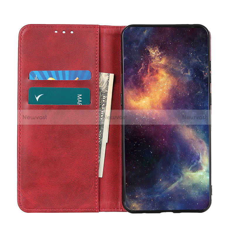 Leather Case Stands Flip Cover Holder A02D for Oppo A74 5G