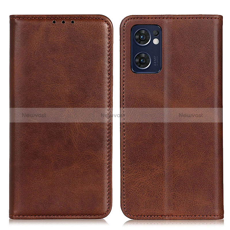 Leather Case Stands Flip Cover Holder A02D for Oppo Find X5 Lite 5G