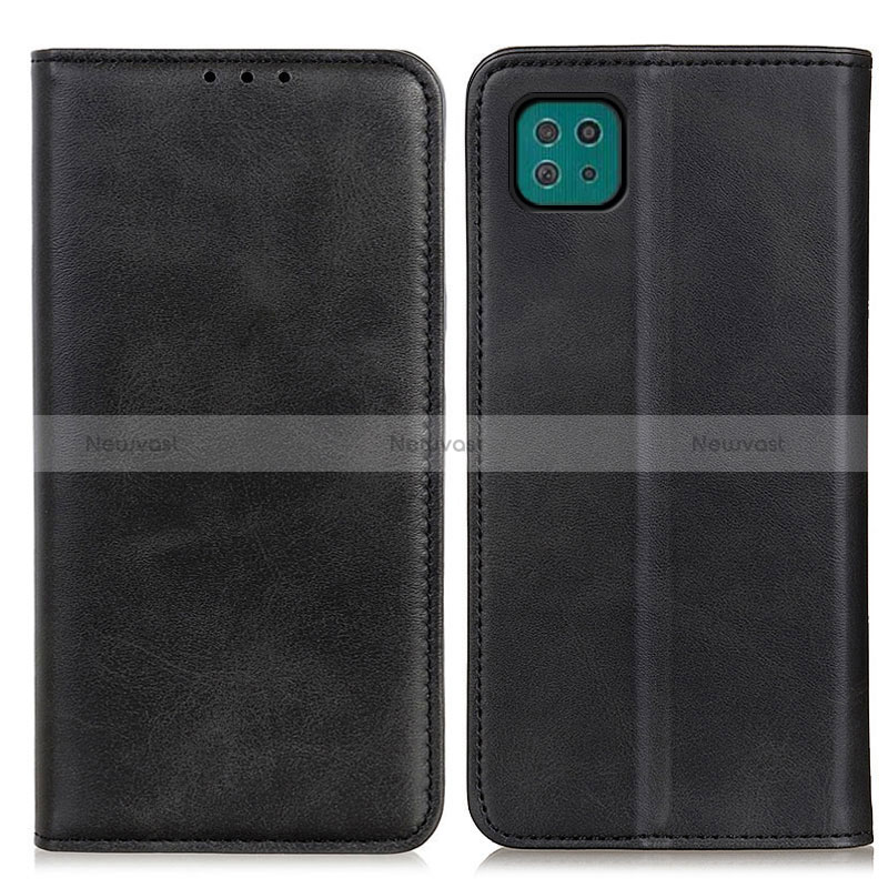 Leather Case Stands Flip Cover Holder A02D for Samsung Galaxy A22 5G