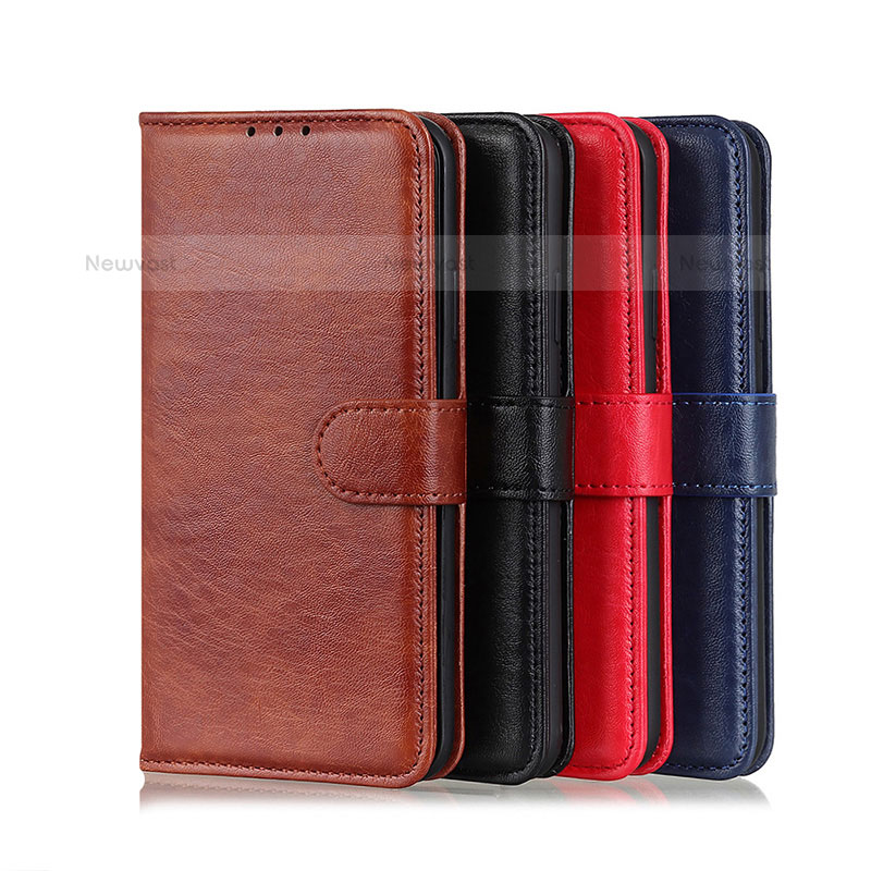 Leather Case Stands Flip Cover Holder A02D for Samsung Galaxy S21 Ultra 5G