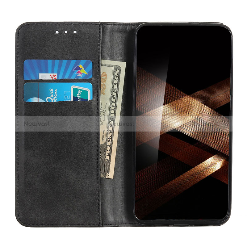 Leather Case Stands Flip Cover Holder A02D for Samsung Galaxy S25 5G