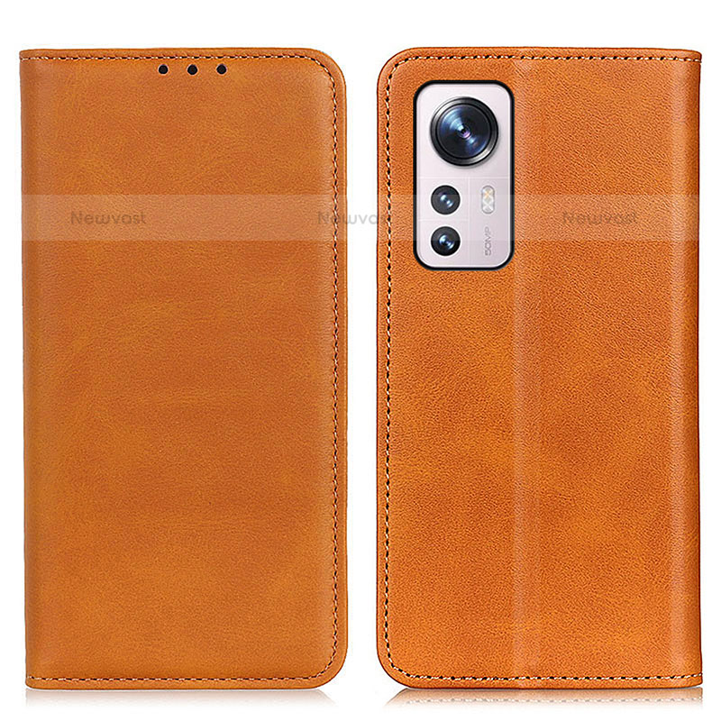 Leather Case Stands Flip Cover Holder A02D for Xiaomi Mi 12 Lite 5G