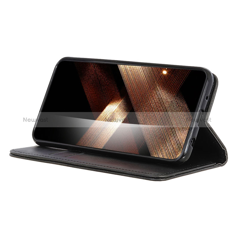 Leather Case Stands Flip Cover Holder A02D for Xiaomi Mi 14 5G