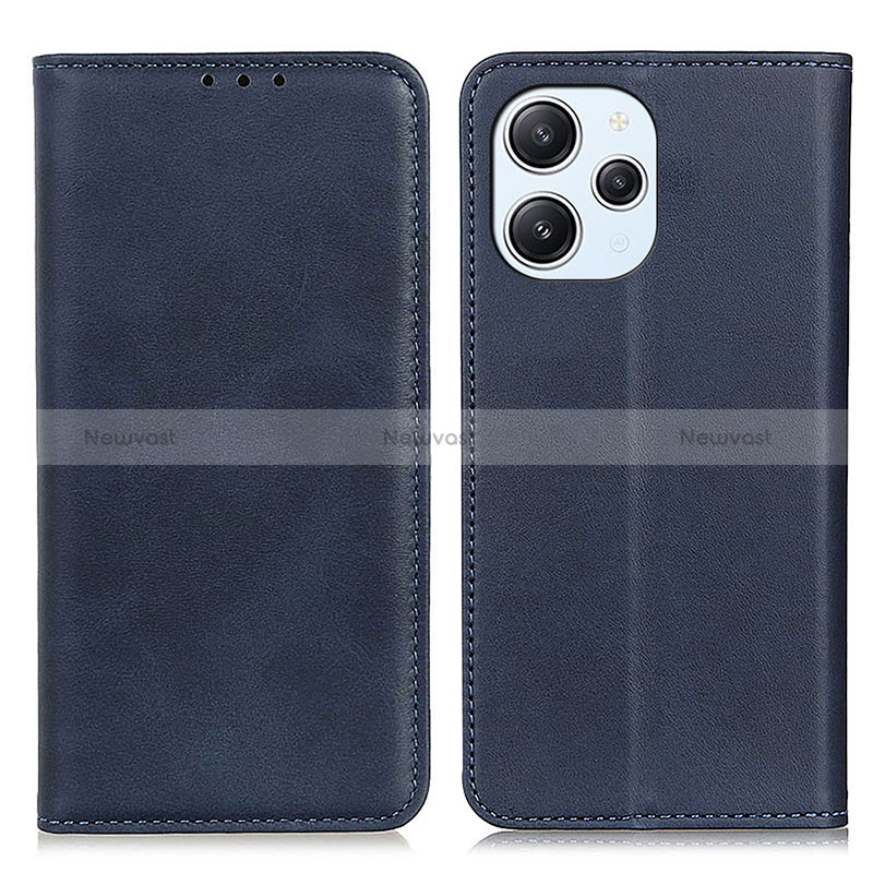 Leather Case Stands Flip Cover Holder A02D for Xiaomi Redmi 12 4G