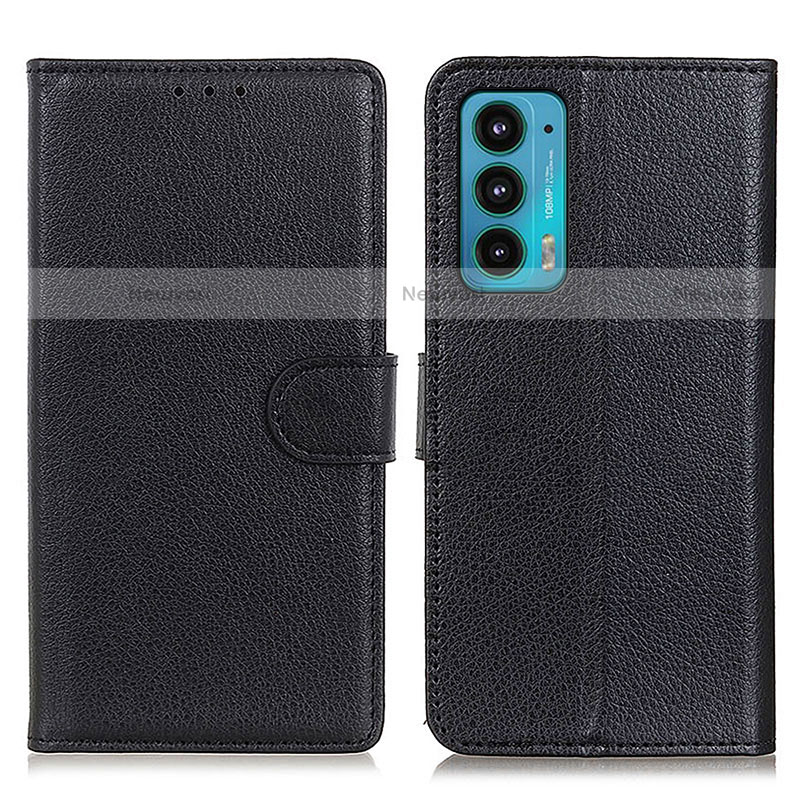 Leather Case Stands Flip Cover Holder A03D for Motorola Moto Edge 20 5G