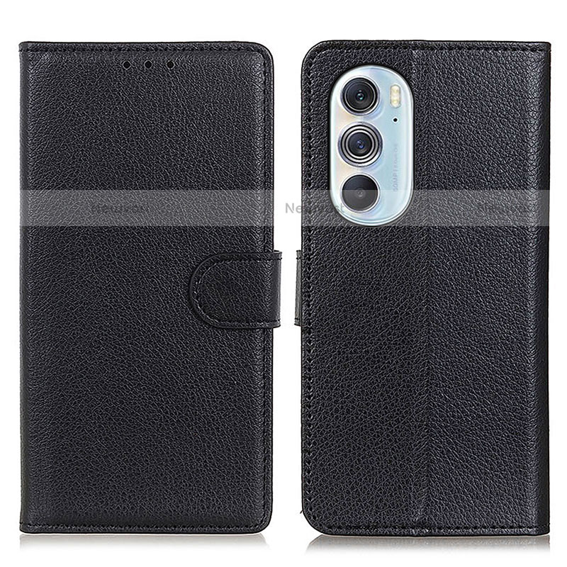 Leather Case Stands Flip Cover Holder A03D for Motorola Moto Edge Plus (2022) 5G