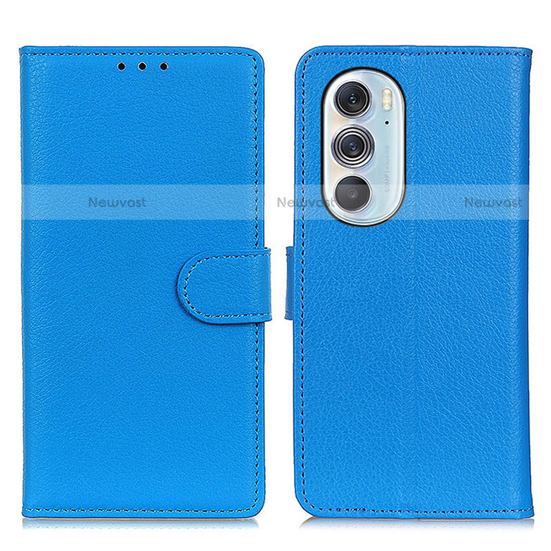 Leather Case Stands Flip Cover Holder A03D for Motorola Moto Edge X30 5G