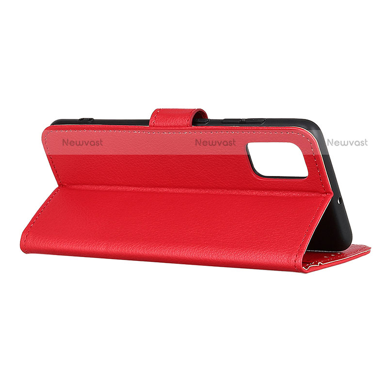 Leather Case Stands Flip Cover Holder A03D for Motorola Moto G100 5G