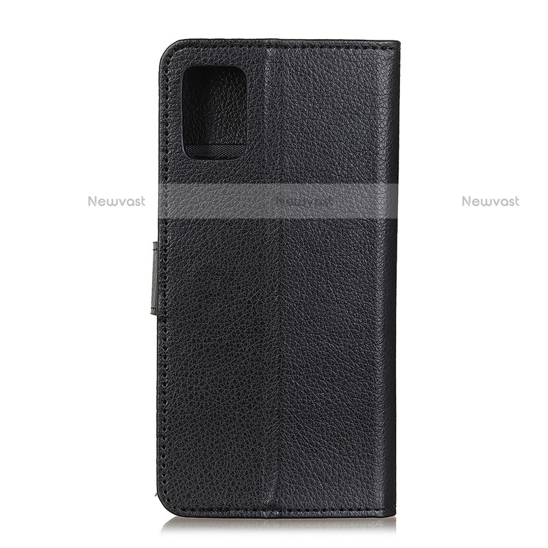 Leather Case Stands Flip Cover Holder A03D for Motorola Moto G100 5G