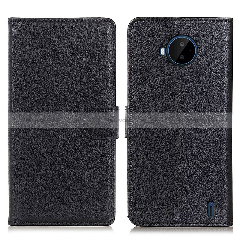 Leather Case Stands Flip Cover Holder A03D for Nokia C20 Plus