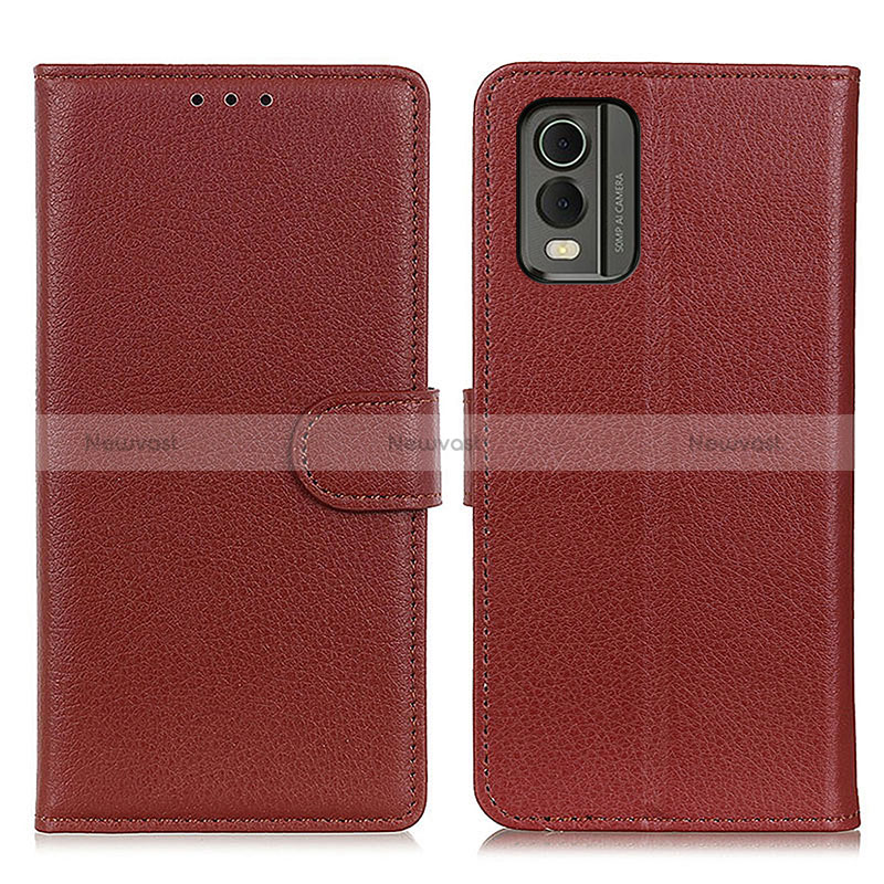 Leather Case Stands Flip Cover Holder A03D for Nokia C32