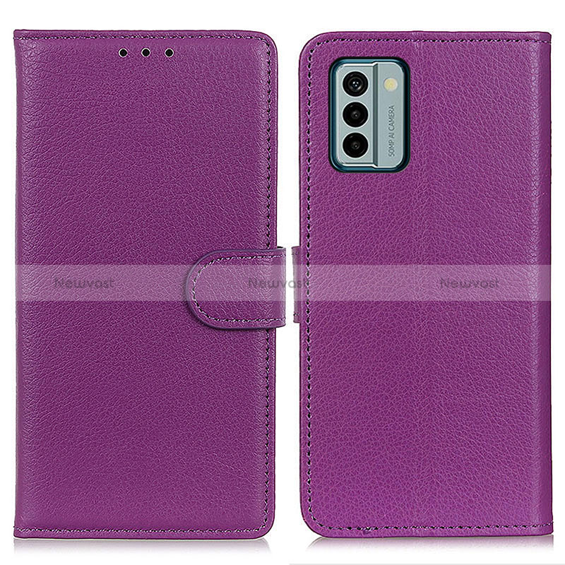 Leather Case Stands Flip Cover Holder A03D for Nokia G22