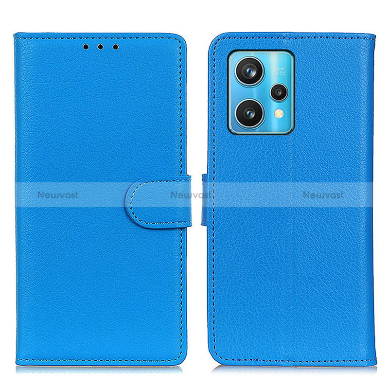 Leather Case Stands Flip Cover Holder A03D for Realme 9 4G