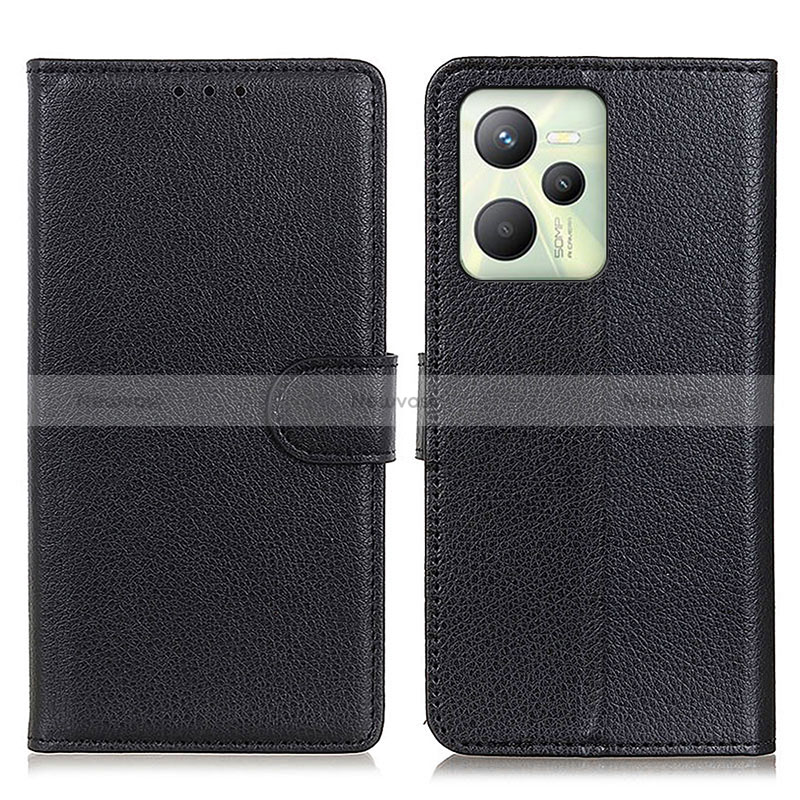 Leather Case Stands Flip Cover Holder A03D for Realme Narzo 50A Prime