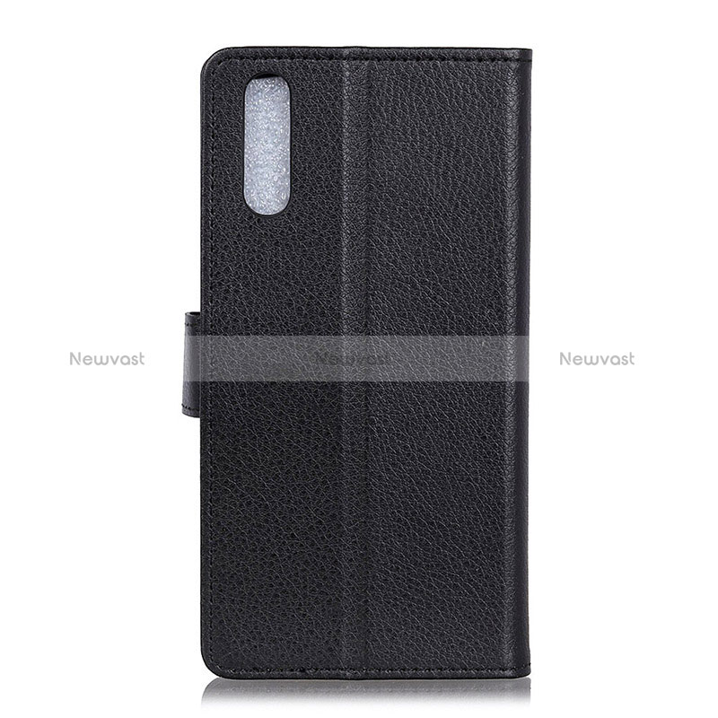 Leather Case Stands Flip Cover Holder A03D for Samsung Galaxy A02