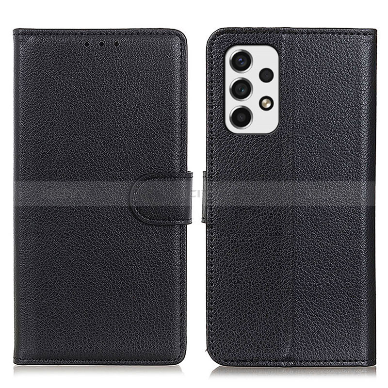 Leather Case Stands Flip Cover Holder A03D for Samsung Galaxy A53 5G