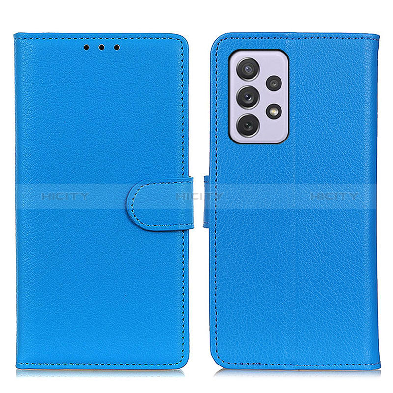 Leather Case Stands Flip Cover Holder A03D for Samsung Galaxy A73 5G