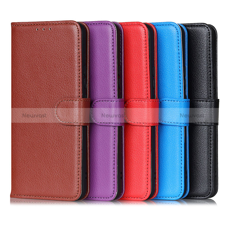 Leather Case Stands Flip Cover Holder A03D for Samsung Galaxy M02s