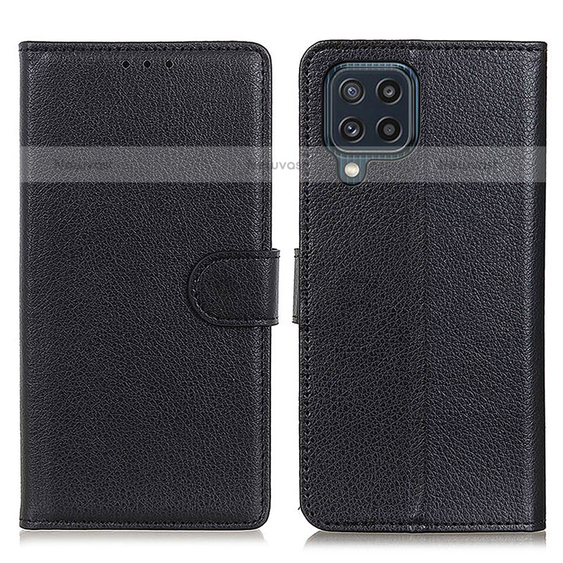 Leather Case Stands Flip Cover Holder A03D for Samsung Galaxy M32 4G