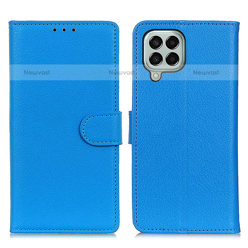 Leather Case Stands Flip Cover Holder A03D for Samsung Galaxy M33 5G