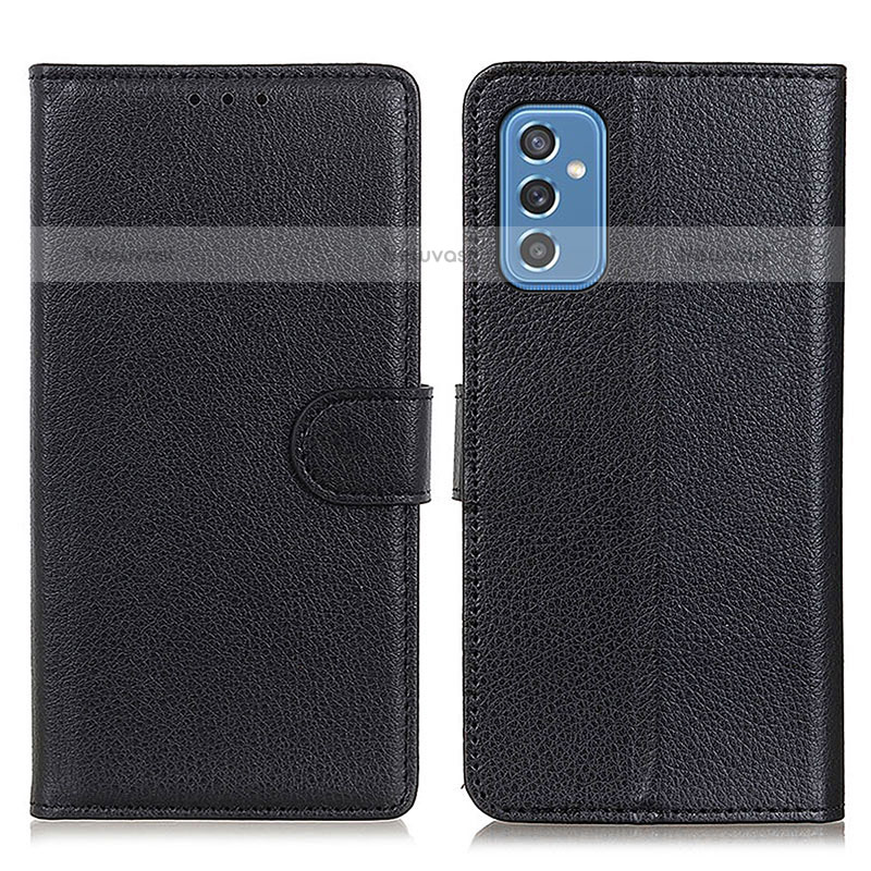 Leather Case Stands Flip Cover Holder A03D for Samsung Galaxy M52 5G