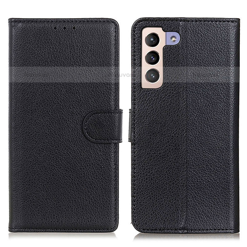 Leather Case Stands Flip Cover Holder A03D for Samsung Galaxy S21 Plus 5G