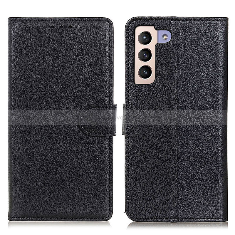 Leather Case Stands Flip Cover Holder A03D for Samsung Galaxy S22 Plus 5G