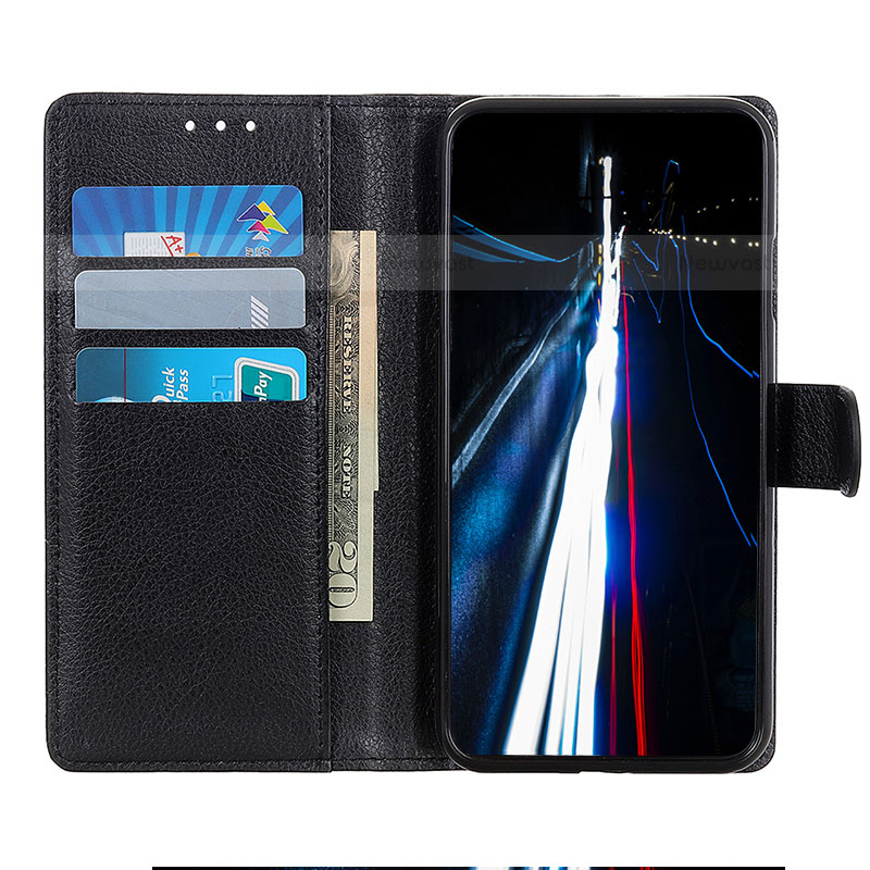 Leather Case Stands Flip Cover Holder A03D for Samsung Galaxy S23 Plus 5G