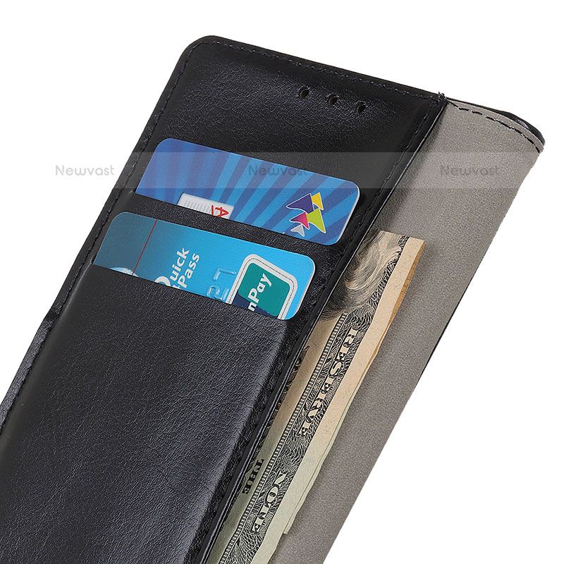 Leather Case Stands Flip Cover Holder A03D for Samsung Galaxy S23 Ultra 5G