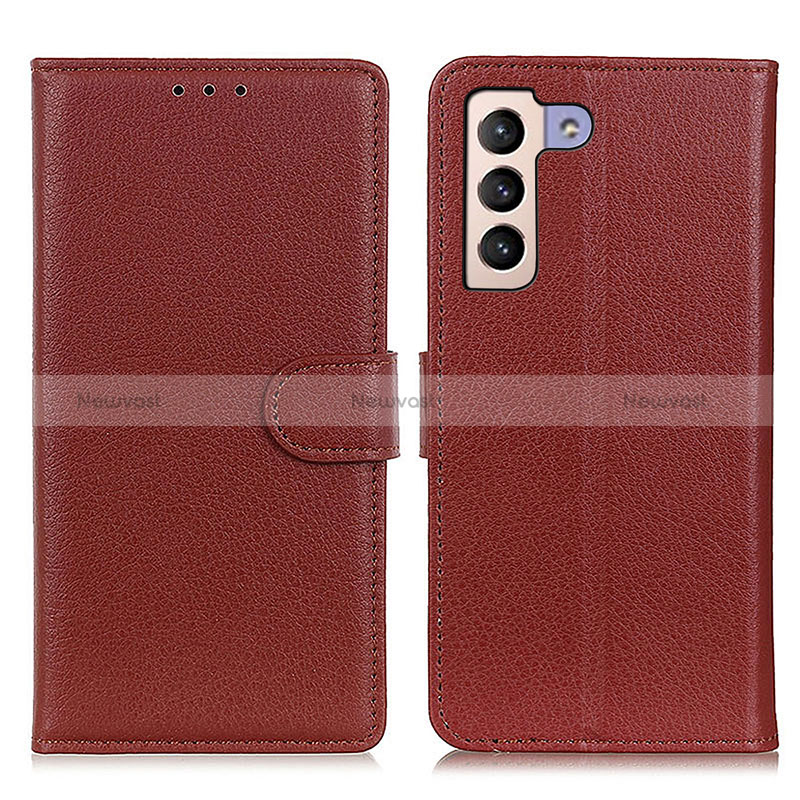 Leather Case Stands Flip Cover Holder A03D for Samsung Galaxy S24 5G