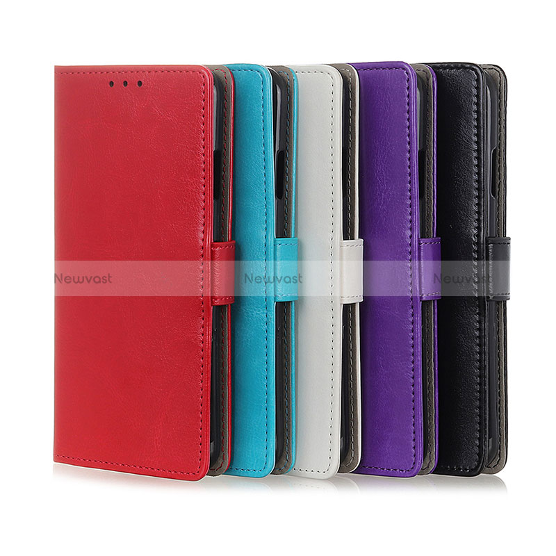 Leather Case Stands Flip Cover Holder A03D for Samsung Galaxy S24 Ultra 5G