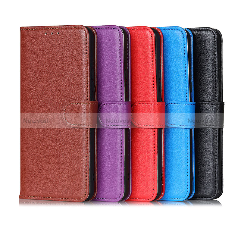 Leather Case Stands Flip Cover Holder A03D for Sony Xperia Ace III SO-53C