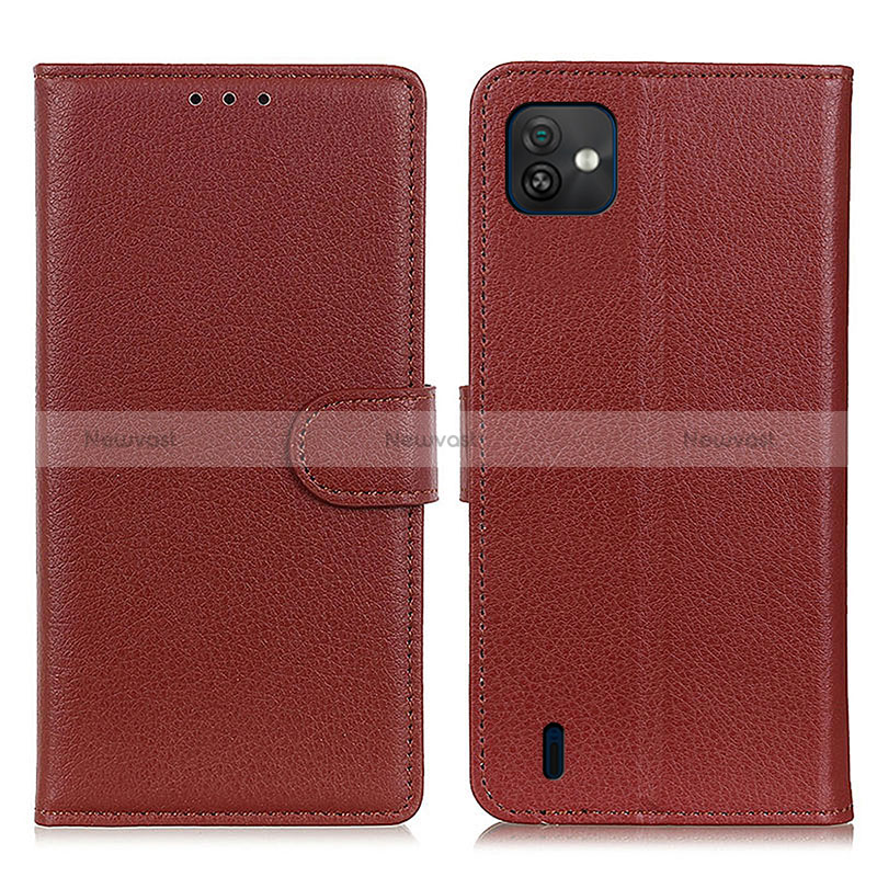 Leather Case Stands Flip Cover Holder A03D for Wiko Y82