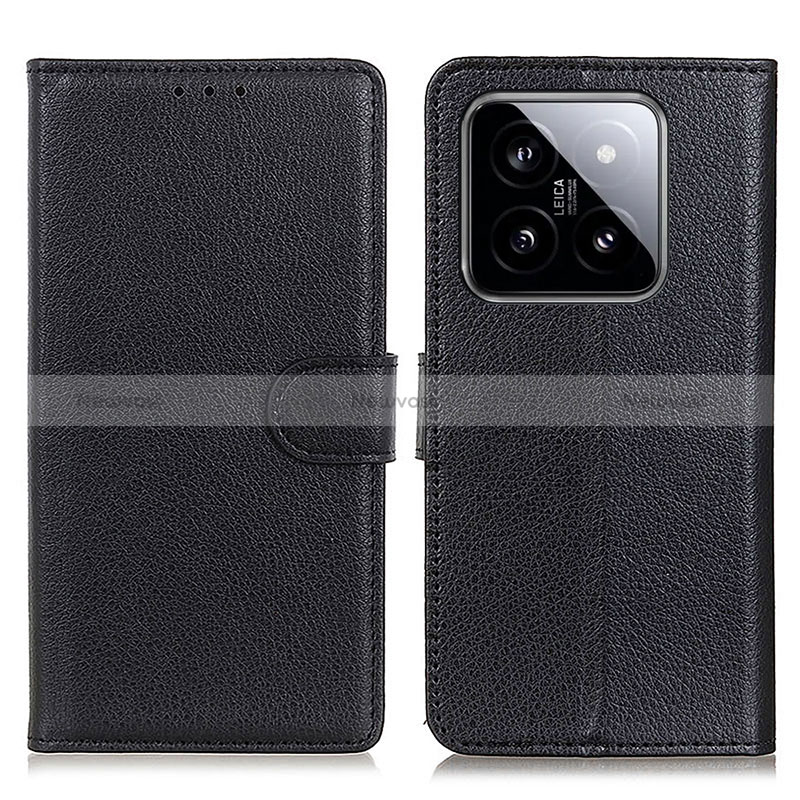 Leather Case Stands Flip Cover Holder A03D for Xiaomi Mi 14 Pro 5G