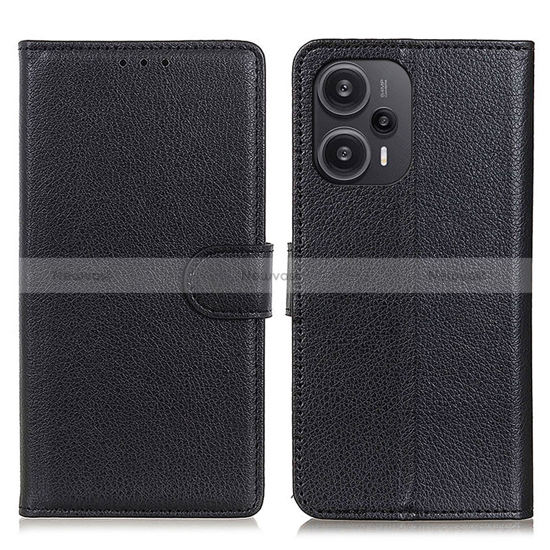 Leather Case Stands Flip Cover Holder A03D for Xiaomi Poco F5 5G