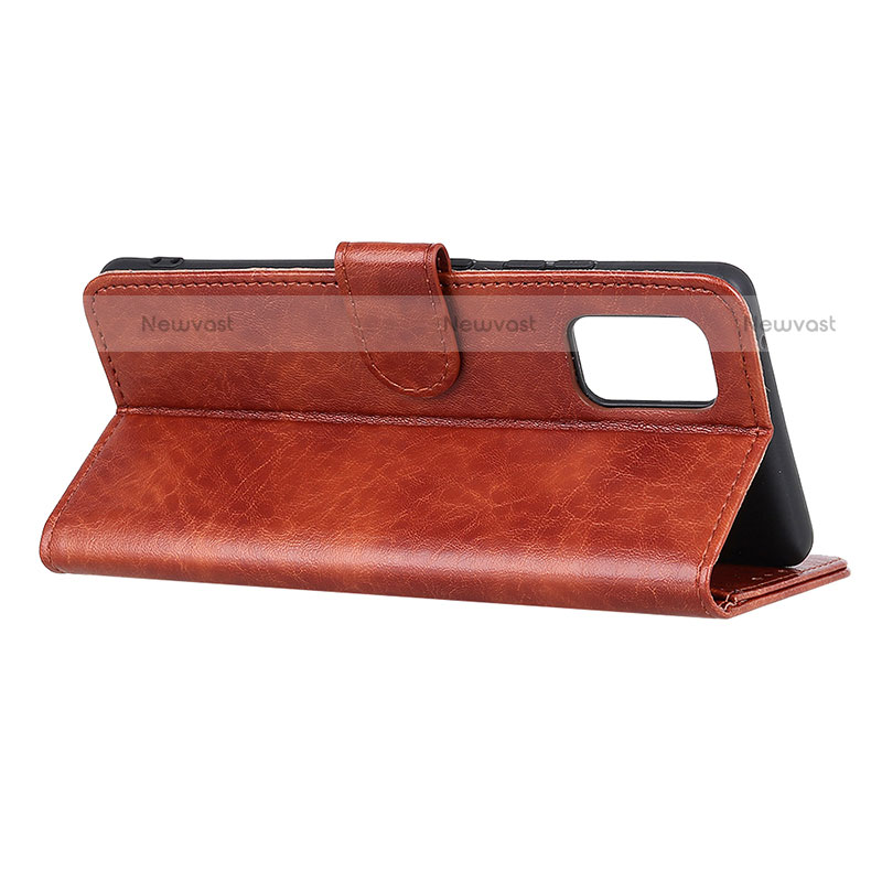 Leather Case Stands Flip Cover Holder A04D for Motorola Moto Edge S 5G