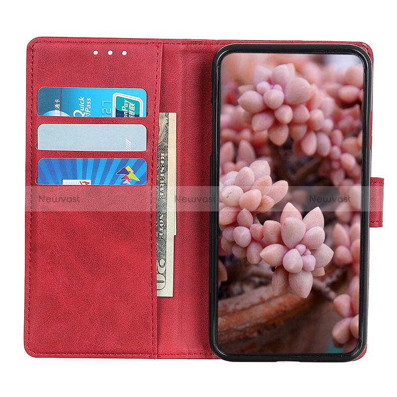 Leather Case Stands Flip Cover Holder A04D for Oppo A57 5G