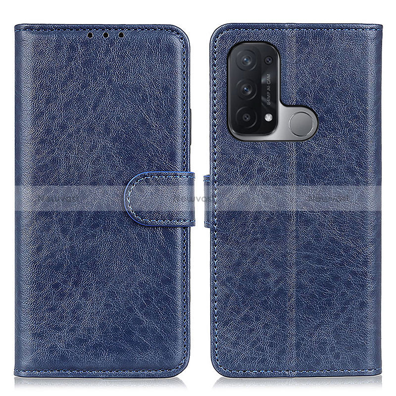 Leather Case Stands Flip Cover Holder A04D for Oppo Reno5 A