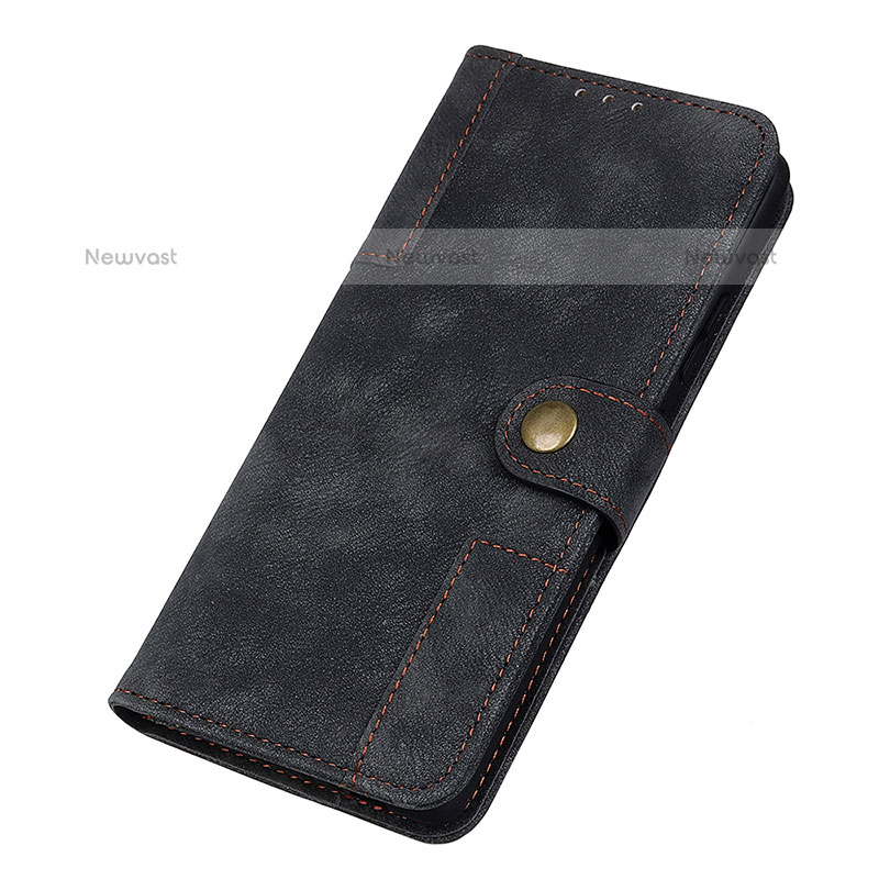 Leather Case Stands Flip Cover Holder A04D for Samsung Galaxy A02s