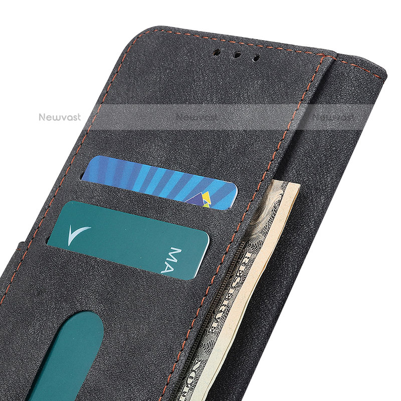 Leather Case Stands Flip Cover Holder A04D for Samsung Galaxy M32 4G