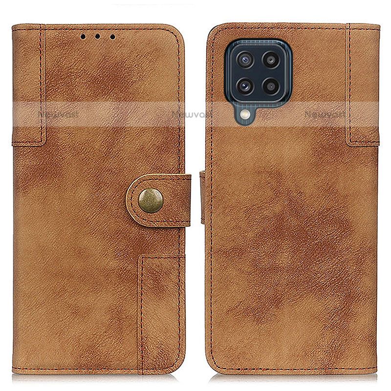 Leather Case Stands Flip Cover Holder A04D for Samsung Galaxy M32 4G