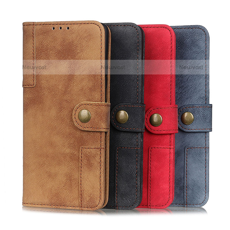 Leather Case Stands Flip Cover Holder A04D for Samsung Galaxy M32 4G